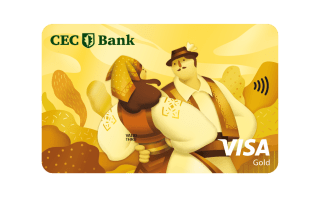 Card debit Visa Gold